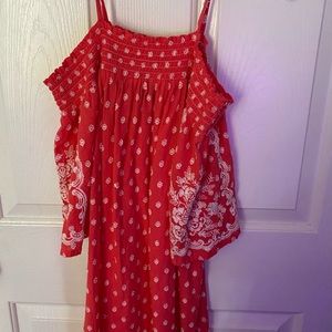 Pink Topshop Sundress